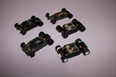 AFX Tomy set of chassis modified very fast