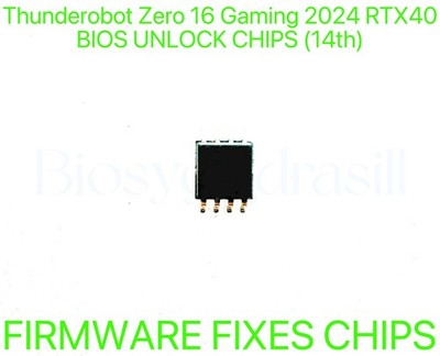 Thunderobot Zero 16 Gaming 2024 RTX40 Series, ADMIN NO PASSWORD BIOS CHIP NLZF