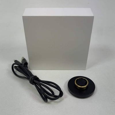 Oura Ring Gen3 Horizon 7 Gold Titanium Smart Ring JZ90-51383-07