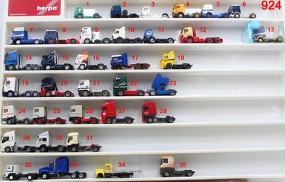 Bastelmodelle Zugmaschinen Mercedes, DAF, Iveco, Renault etc. 1:87 /924