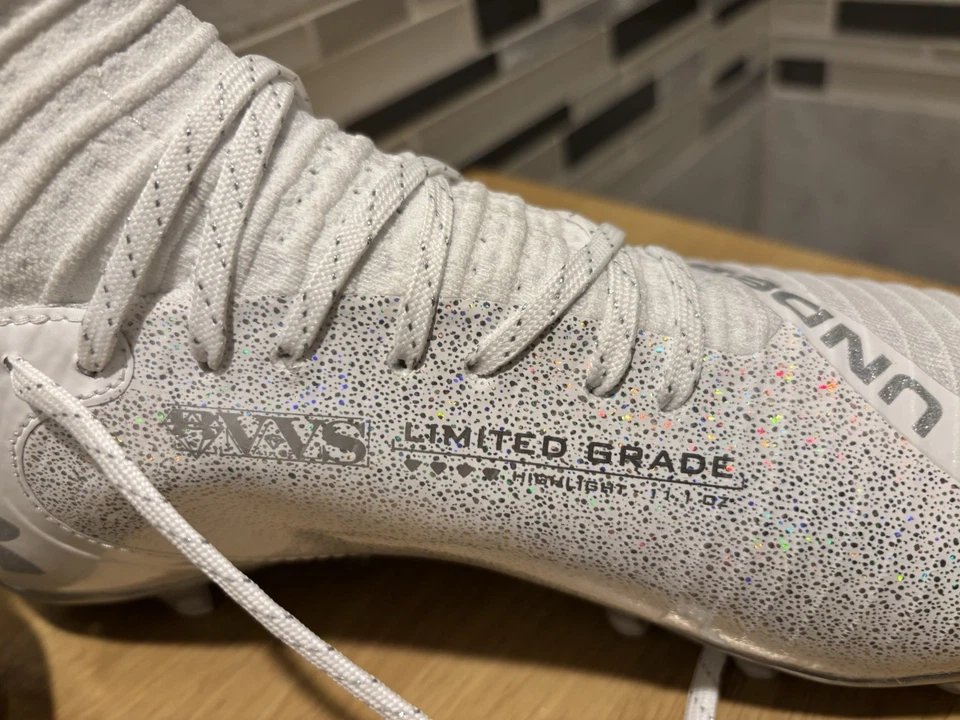 Under Armour UA Highlight 2 MC Knit Football Cleats White Men’s Size 9 Brand New - Image 4 of 4