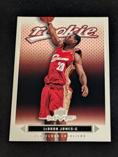 Upper Deck 2003-04 MVP LeBron James Rookie #201 Cavaliers Basketball Card. rookie card picture