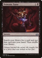 Demonic Tutor - Normal MP MTG Duel Decks: Anthology