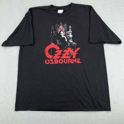 Ozzy Osbourne グラフィックTシャツ 黒 Ozzy Osbourne Winterland Classic Rock Graphic T-Shirt Mens XL