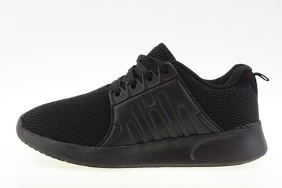 Markenlos Low Top J Grau/Schwarz 30772 Unisex Junior Kinder Turnschuhe Größe UK 2