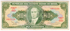 1967 Brazil 1 Centavo 065529 Paper Money Banknotes Currency