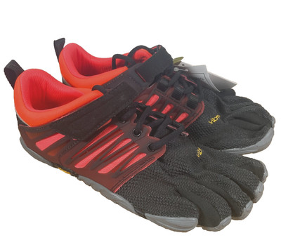 Vibram Five Fingers V-Train Sneakers - NIB - Womens US 6.5-7 Coral/Grey- 17W6604