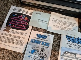 Colecovision Console CIB in Box TESTED 100% WORKING COMPLETE