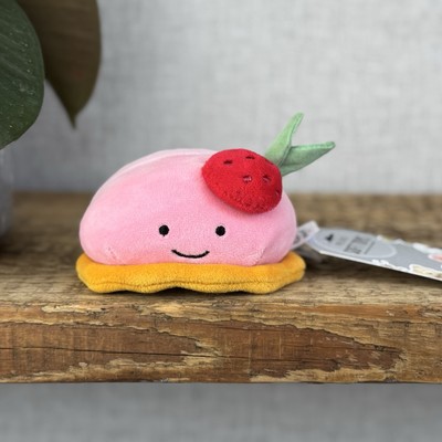 Jellycat Pretty Patisserie Dome Framboise Collectible Plush Pink