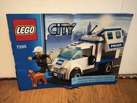 LEGO City: Police Dog Unit (7285) 100% Complete W/ Instructions & Box