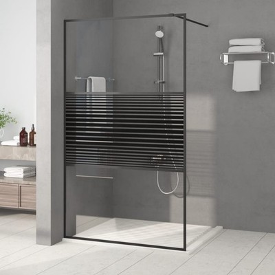 Duschwand für Begehbare Dusche mit Klarem ESG-Glas mehrere Auswahl vidaXL