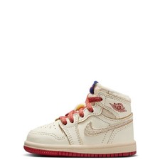 Toddler's Jordan 1 Retro High OG Sail/Cinnabar-Light Bone FD2598 100