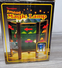 Vintage Home Center Revolving Magic Spinning Motion Lamp Light