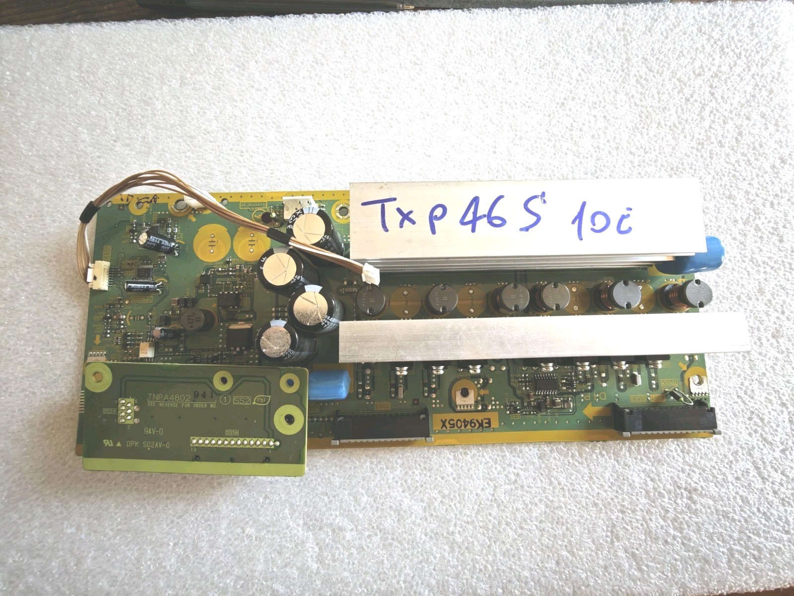 Panasonic TX-P46S10E TNPA4830 AC 1SS X-SUS SS Board + TNPA4802 Testata