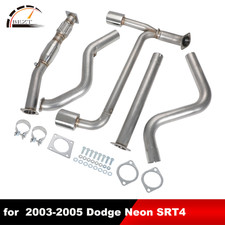 For 03-05 Dodge Neon Srt-4 2.4t Catback Exhaust System Dual Oval Muffler Tip For 03-05 Dodge Neon Srt-4 2.4t Catback Exhaust System Dual Oval Muffler Tip