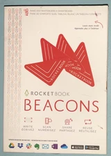 Rocketbook Beacons A4RCFR Smart Stickers For Whiteboards - New In Box