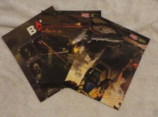 Battletech Mercenaries Kickstarter Promo 3-Poster Set includes 'mech recognition