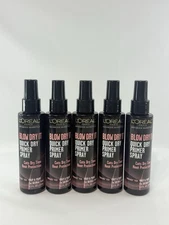 5 pcs  Blow Dry It Quick Dry Primer Spray Heat Protect Hair Discontinued 4.2 Oz