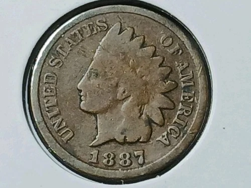 1887 Indian Head Cent in Good #2
