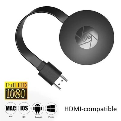 1080P MiraScreen Anycast WiFi HDMI Dongle for TV Android iOS Mirroring