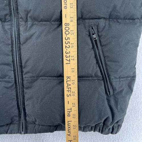 NORTHWEST TERRITORY Vest Men L Goose Down Insulated Puffer Quilted Winter Black - Picture 12 of 13