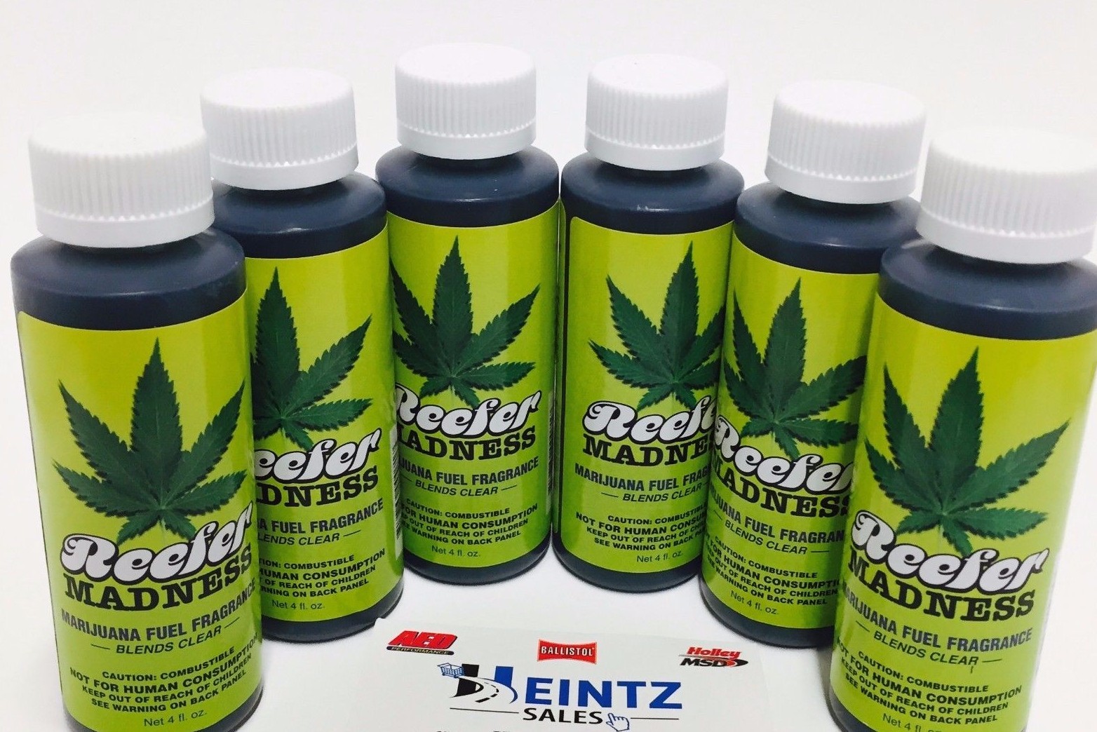 Power Plus Lubricants 6 PACK Reefer Madness Fuel Fragrance Car