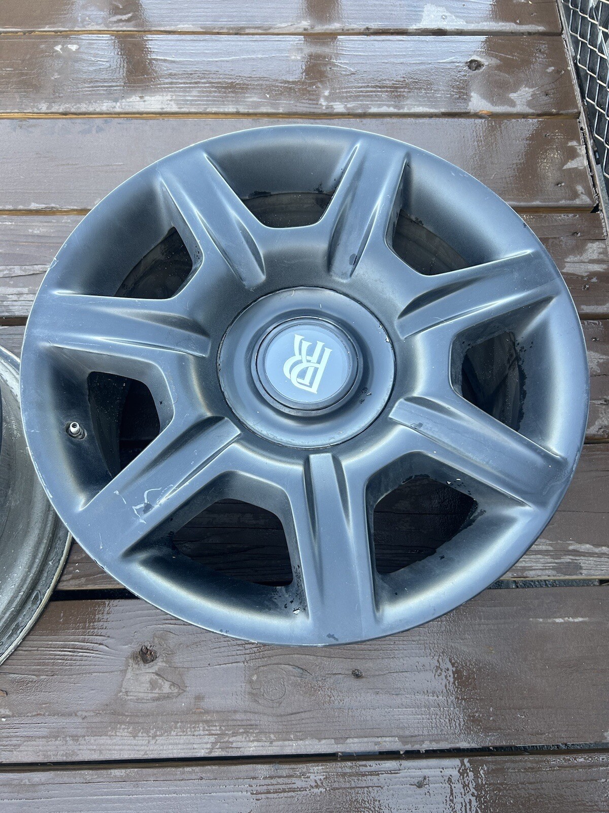 20" Rolls Royce Ghost OEM WHEELS RIMS  BLACK Set 4 GENUINE FACTORY WITH CAPS