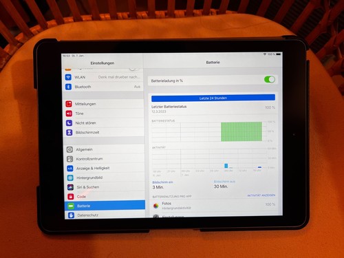 iPad Air 2 MD785FD/B Spacegrau 2014 16 GB Speicher WIFI Modell - Bild 5 von 8