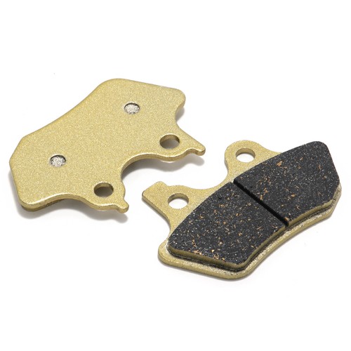 Polished 11.5" Front Rear Brake Rotors Pads Bolts Heritage Softail Deluxe 00-07 - Foto 10 di 10