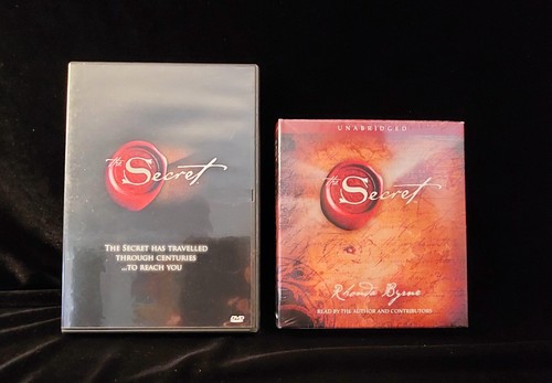 The Secret by Rhonda Byrne DVD & Audiobook. Region 4 PAL. Audiobook New & Sealed - Picture 1 of 3