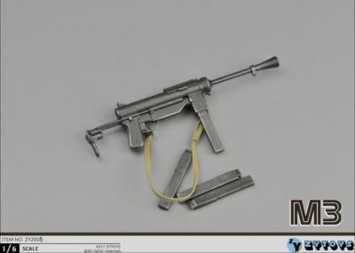 トイガン U.S. M3A1 GREASEGUN(EACH VACATION) 1/6 Scale M3 Submachine Gun World War II US Army Toys Weapon