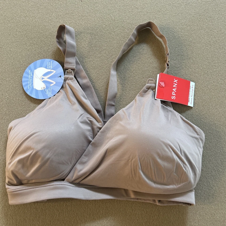 Spanx Bra-llelujah Mama Women's Nursing Bra Cafe Au Lait Size Small New Tags - Image 3 of 4