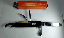 Vintage German Solingen Folding Pocket Knife BASF Rare Find w Box