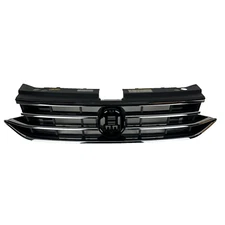 OEM 2022-2024 Volkswagen Tiguan SEL R-Line Front Upper Grille 5NN-853-651-AH-ZLL