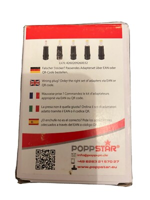 Netzteil Stecker-Set (5.5*2.5mm auf 5.5x2.1/5.5x1.7/4.8x1.7/4.0x1.7/3.5x1.35)