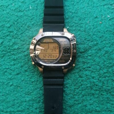 Seiko Scuba Master M725-5A00 Dive Computer Watch 200m Depth Seiko Scuba Master M725-5A00 Dive Computer Watch 200m Depth