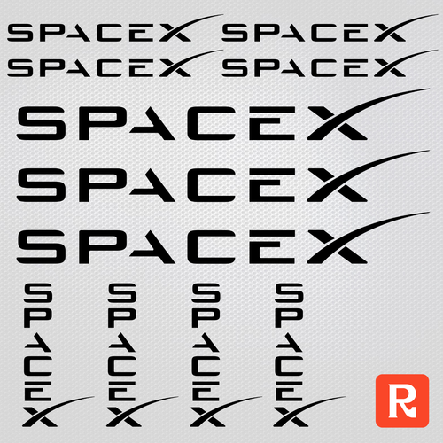 Adesivo SPACE X NASA Galaxy sticker Elon Musk SpaceX Starship set 11 pezzi - Foto 2 di 4