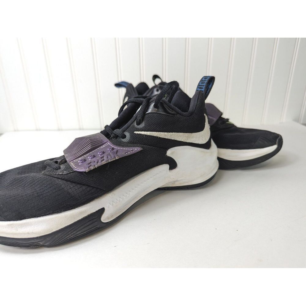 Nike Zoom Freak 3 Project 34 Black Purple Mens Running Shoes Size
