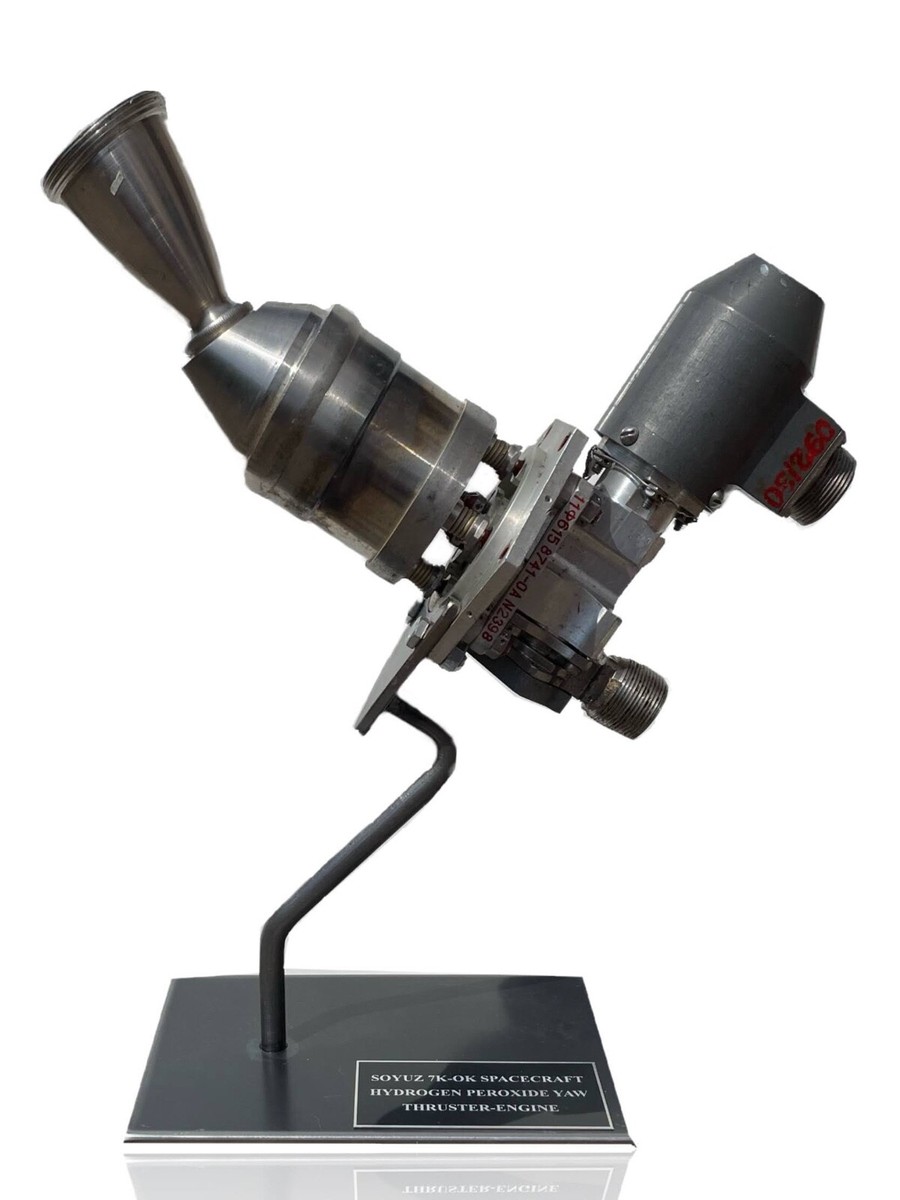 Flown Soyuz 7K-OK Spacecraft Hydrogen Peroxide YAW Thruster-Engine