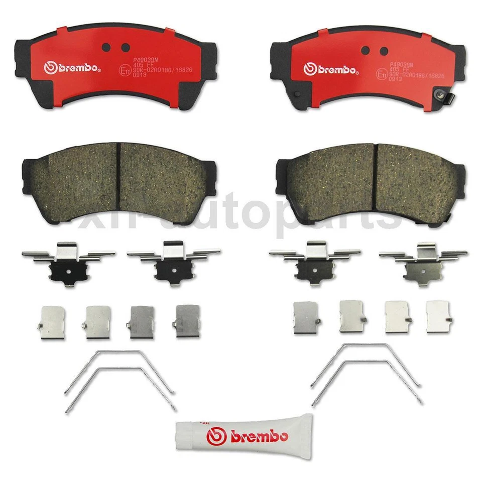 Compatível com 2006 2007 2008 2009 2010 2011 2012 Ford Fusion 3X pastilhas de freio rotor de freio - Imagem 2 de 4