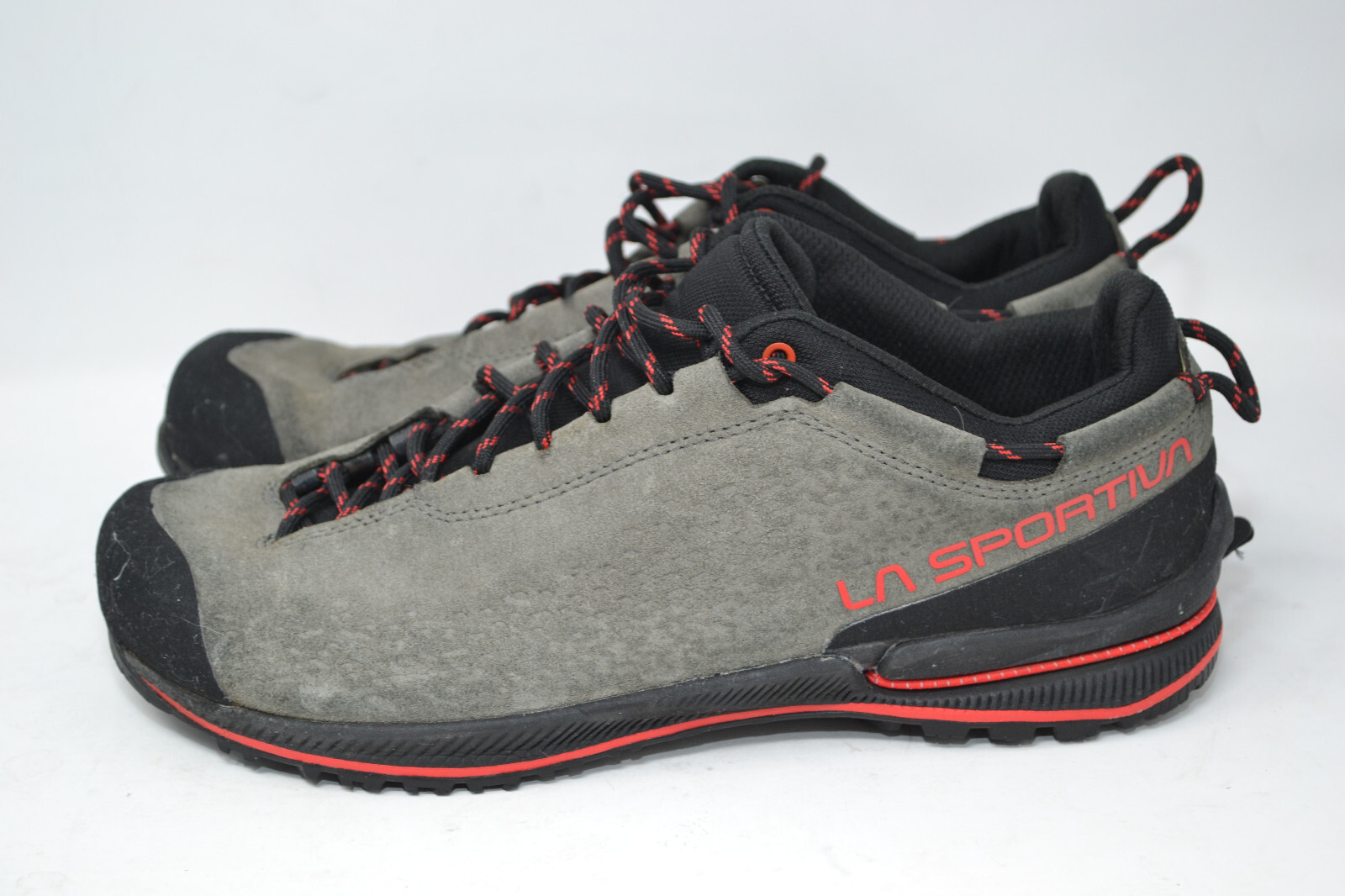 Zapatos de aproximación de cuero La Sportiva TX2 EVO para hombre 9,5 Trail Escalada Senderismo Carbono