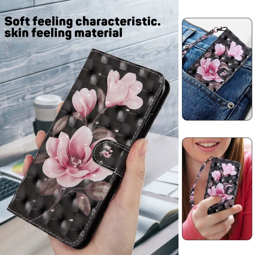 Wolf Dog Flower Cat Wallet Cover Case For Google Pixel 9 8 7 6 9A 8A 7A 6A 5 4A - Picture 20 of 28