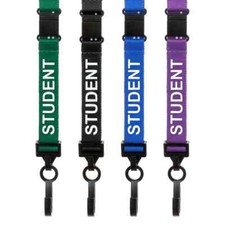 Student Lanyard School ID Safety Breakaway Neck Strap Badge Pass Card Holder UK