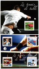 STH520 Niger 2014 MNH 2 Sheets - Sports TABLE TENNIS