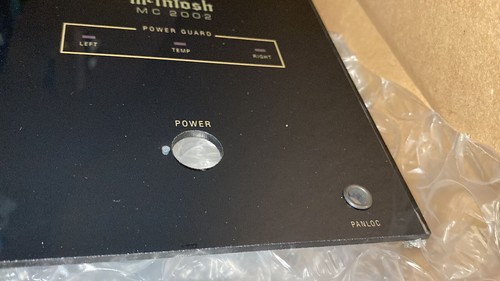 Original MC2002 glass faceplate by McIntosh - Picture 4 of 7