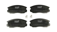 Hart 215 258 BremsbeläGe Set, Scheibenbremse FüR Mitsubishi, Proton