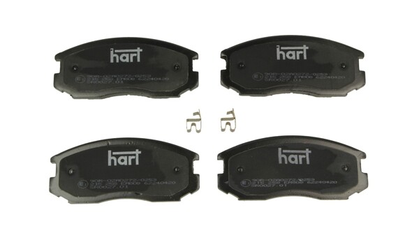 Hart 215 258 BremsbeläGe Set, Scheibenbremse FüR Mitsubishi, Proton-image