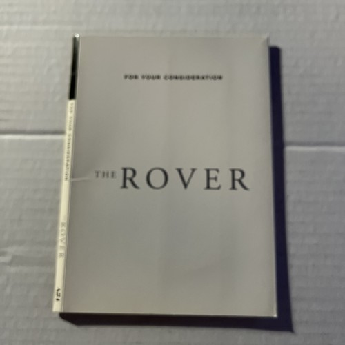 The rover for your consideration dvd movie fyc academy award screener