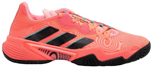 Adidas Barricade 2018 Boost Tennis Shoes AH2093 Shock Pink RARE Sz