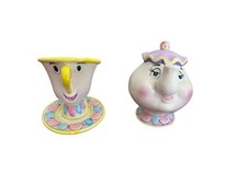 Disney Beauty and The Beast Mrs. Potts Teapot and Cup Set